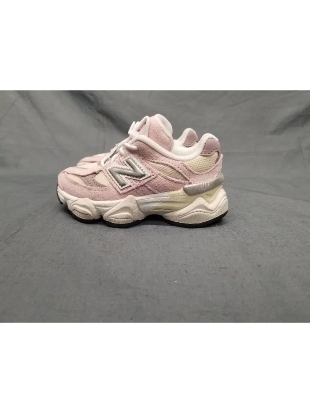 New Balance Toddler's 9060 (TD) Sneakers Slip On Pink White Size 7 NEW NO BOX!